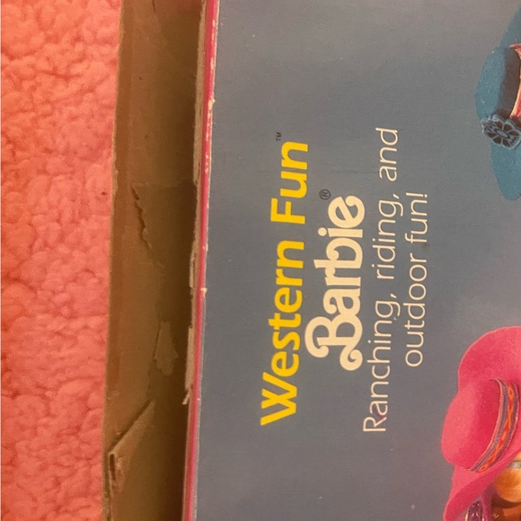 Vintage 1989 Western Fun Barbie in box - Picture 3 of 3
